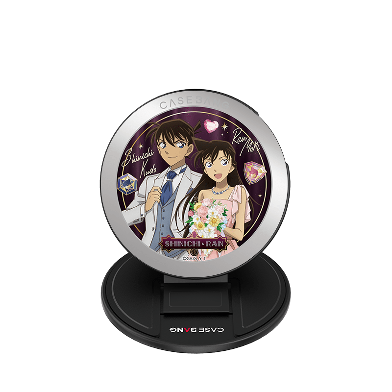 Gem Detective Conan MagSafe Grip Stand - CaseBangMagsafe Grip StandCaseBangShinichi & Ran AnniversaryBase Stand + Back Cover